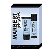 Marbert Man Classic Steel Blue Set Antitranspirant 150ml & Duschgel 200ml