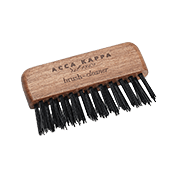 Acca Kappa Brush & Comb Cleaner -Kotibe' Wood- Black Nylon