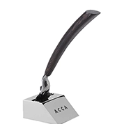 Acca Kappa RAZOR WITH STAND - WENGE' WOOD - 