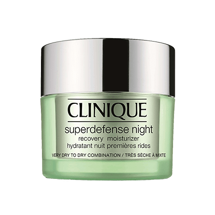 Clinique Pflege - Feuchtigkeitspflege Superdefense™ Night Recovery Moisturizer - Für sehr trockene Haut bis Mischhaut