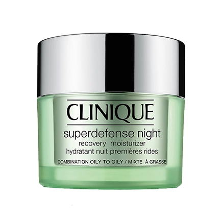 Clinique Pflege - Feuchtigkeitspflege Superdefense™ Night Recovery Moisturizer - Für Mischhaut bis ölige Haut