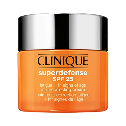 Clinique Superdefense Cream SPF 25 skin type 1/2