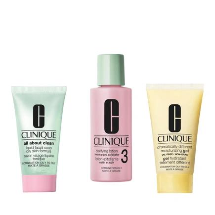 Clinique Healthy Skin Routine Skin Type 3 Combination Oily Mini Kit
