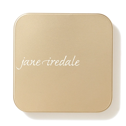 Jane Iredale Puderdose leer - Dusty Gold