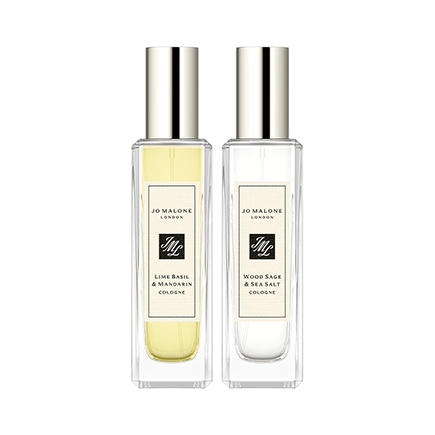 Jo Malone Wood Sage & Sea Salt / Lime Basil & Mandarin Cologne Spray