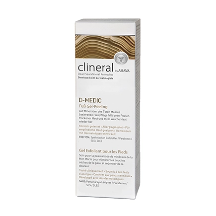 Clineral D-Medic Fuß Gel-Peeling
