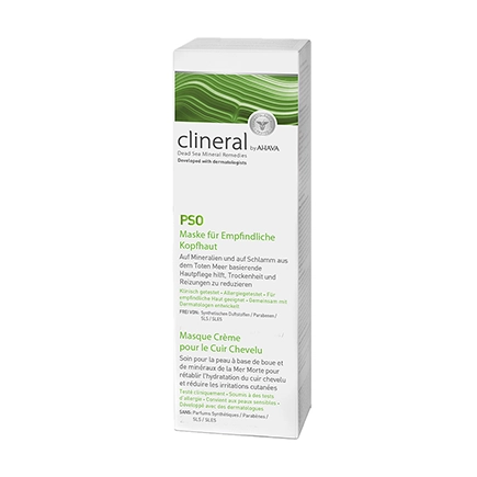 Clineral PSO Maske für empfindliche Kopfhaut