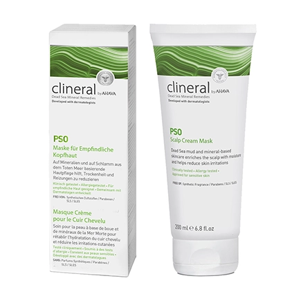 Clineral PSO Maske für empfindliche Kopfhaut