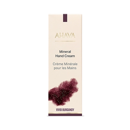 AHAVA Mineral Hand Cream Vivid Burgundy