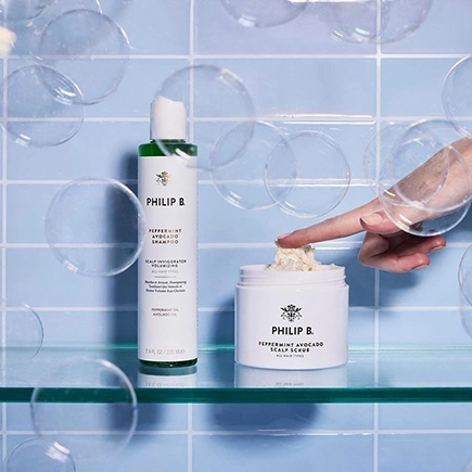 Philip B Peppermint Avocado Scalp Scrub