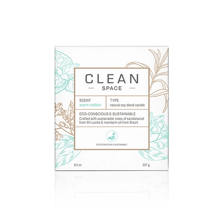 Clean Warm Cotton Kerze