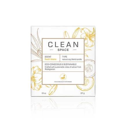 Clean Fresh Linens Kerze