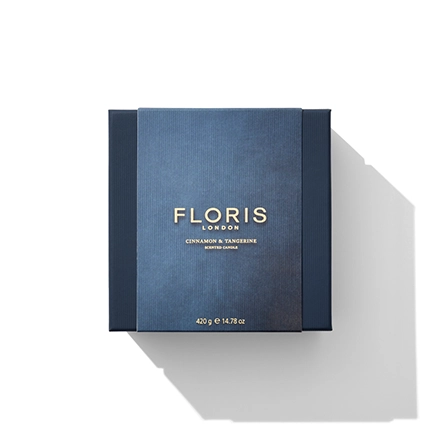 Floris Cinnamon & Tangerine Deluxe Three Wick Candle