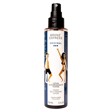 Académie LOTION BRONZ' EXPRESS TEINTÉE - Getönte Selbstbräunungs-Lotion für Gesicht und Körper