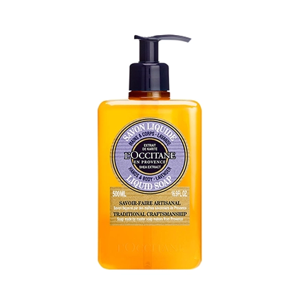 L'Occitane SHEA LAVENDEL FLÜSSIGSEIFE