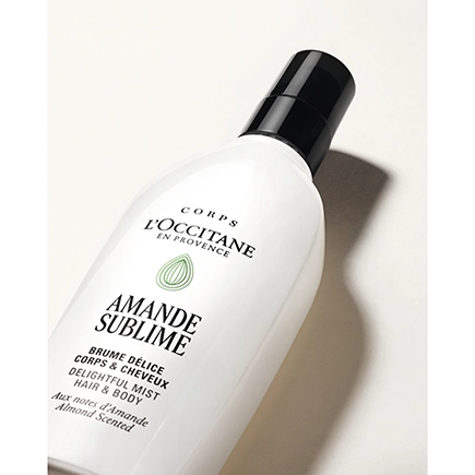 L'Occitane AMANDE SUBLIME DUFTENDER NEBEL FÜR KÖRPER UND HAAR