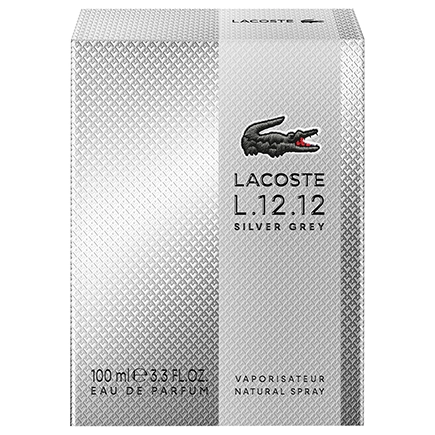 Lacoste L.12.12 Silver Grey Eau de Parfum Spray