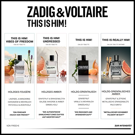 Zadig & Voltaire THIS IS HIM! VIBES OF FREEDOM Eau de Toilette
