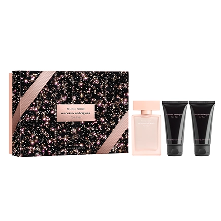 Narciso Rodriguez For Her Musc Nude Eau de Parfum + Body Lotion + Shower Gel
