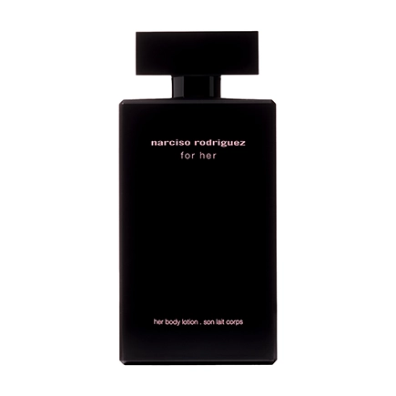 Narciso Rodriguez for her body lotion
