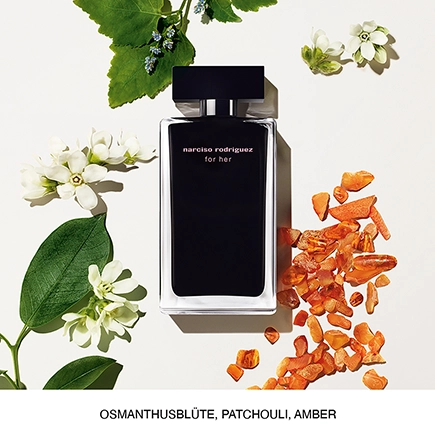 Narciso Rodriguez for her eau de toilette