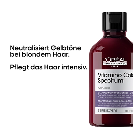 L'Oréal Professionnel Vitamino Color Spectrum Purple Dyes Neutralizing Shampoo