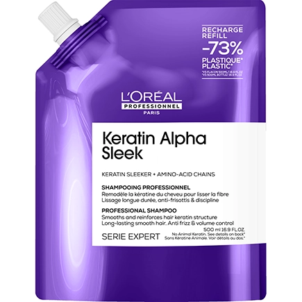 L'Oréal Professionnel Keratin Alpha Sleek Shampoo Refill