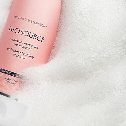 Biotherm Biosource Mousse Nettoyante Reinigungsschaum für trockene Haut
