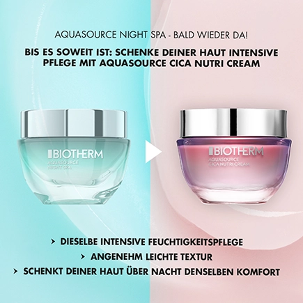 Biotherm Nachtcreme Aquasource Night Spa