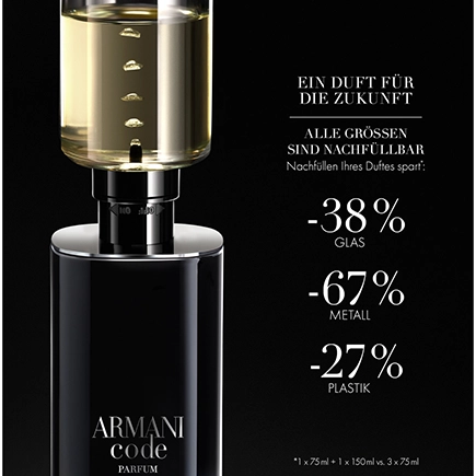 Giorgio Armani Code Homme Parfum Refill