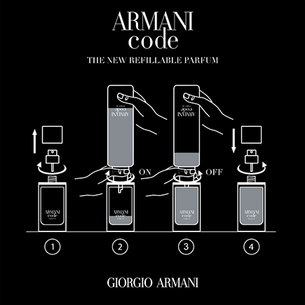 Giorgio Armani Code Homme Parfum Refill