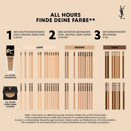 Yves Saint Laurent All Hours Hyper Finish Powder