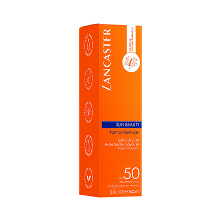 Lancaster Sun Beauty Body Oil Fast Tan Optimizer SPF 50