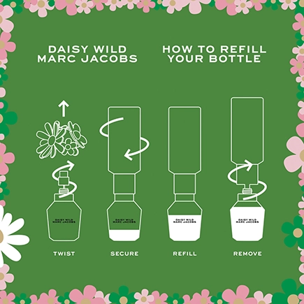 Marc Jacobs Daisy Wild Eau de Parfum Refill Bottle
