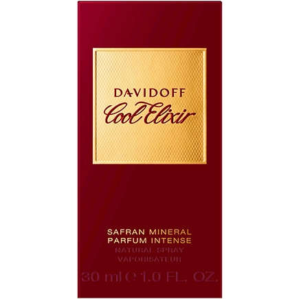 Davidoff Cool Elixir Safran Mineral Parfum Intense