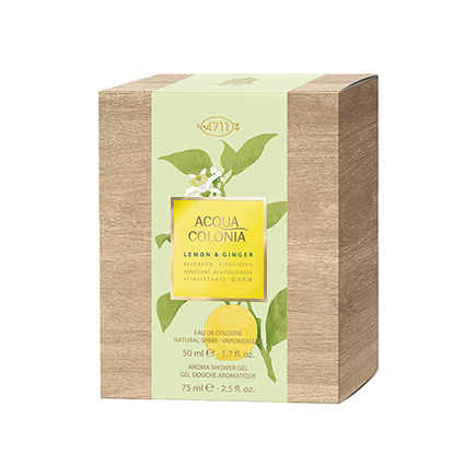 Acqua Colonia 4711 Lemon & Ginger Set Eau de Cologne + Duschgel