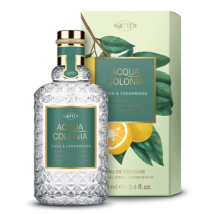 Acqua Colonia 4711 Yuzu & Cedarwood Eau de Cologne Natural Spray