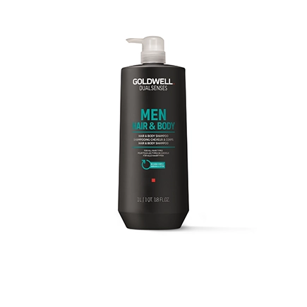 Goldwell. MEN Hair & Body Shampoo