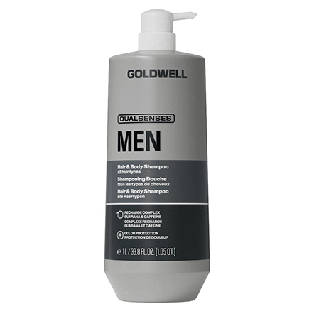 Goldwell. MEN Hair & Body Shampoo