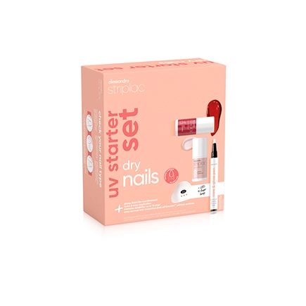 Alessandro Striplac Uv Starter Set Dry Nails - 2 Colours