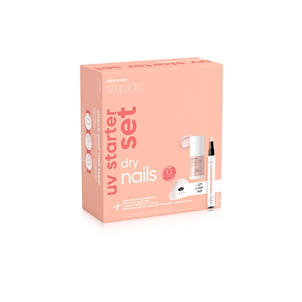 Alessandro Striplac Uv Starter Set Dry Nails - 1 Colour