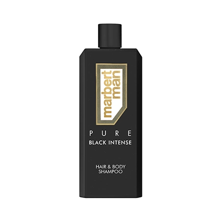 Marbert Man Pure Black Intense Shampoo für Haar & Körper