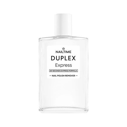 Nailtime DUPLEX EXPRESS NAIL POLISH REMOVER 60 Seconds Express Formula