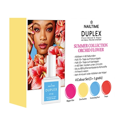 Nailtime DUPLEX ORCHID FLOWER SUMMER COLLECTION