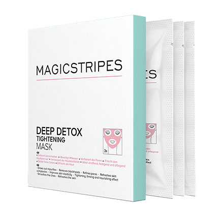 Magicstripes Deep Detox Tightening Mask Box (3 Masken)