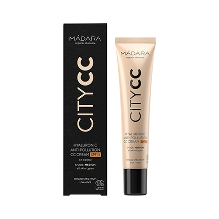 MÁDARA CITYCC Hyaluronic Anti-pollution CC cream SPF 15