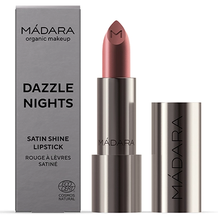 MÁDARA DAZZLE NIGHTS Satin Shine Lipstick