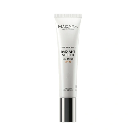 MÁDARA TIME MIRACLE Radiant Shield Tagescreme LSF 15