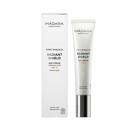 MÁDARA TIME MIRACLE Radiant Shield Day Cream SPF15