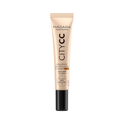 MÁDARA CITY CC Hyaluronic Anti-pollution Creme mit LSF 15 HELL
